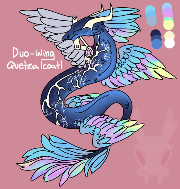 Duo-Wing Quetzalcoatl Design