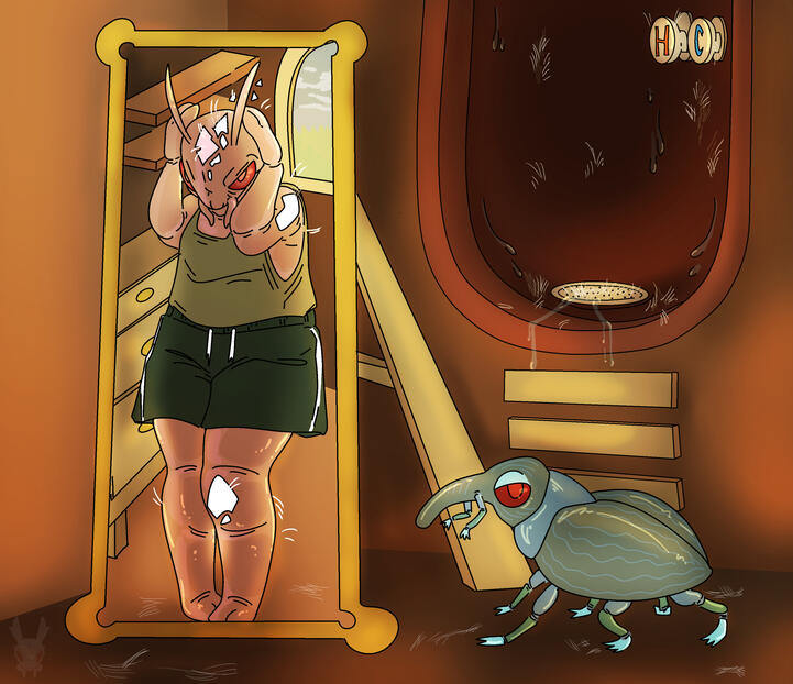 Imogene and Evil Weevil - imogenebuggy